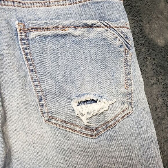 Buckle Black high rise ankle distressed destroyed jeans fit 53 button fly - Picture 12 of 14